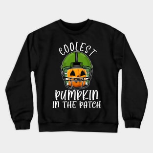 Coolest Pumpkin In The Patch Halloween Costume For Boys Girls Kids Crewneck Sweatshirt